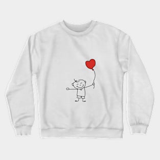 Heart Crewneck Sweatshirt